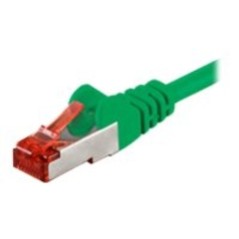 Goobay CAT 6 S/FTP CU 2m Green Cable - High-Speed Performance & Durable Connectivity